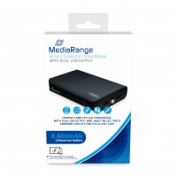 MediaRange Mobile Charger | Powerbank 8.800 mAh with dual...