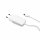 MediaRange Mains charger with integrated micro USB cable, 2.4 A output power, white