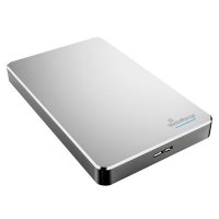 MediaRange Externes USB 3.0 Festplattenlaufwerk, HDD, 1TB, silber