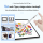 Aktiver Eingabestift / Stylus für iPad & Tablets - Palm Rejection, Neigungssensitivität, USB-C